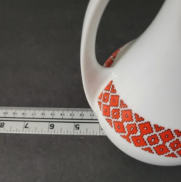 Ukrainian Art Pottery Vase Double Handles - Picture 6 of 8